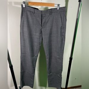 Gray Kenneth Cole Reaction Dress Pants Size:32X32